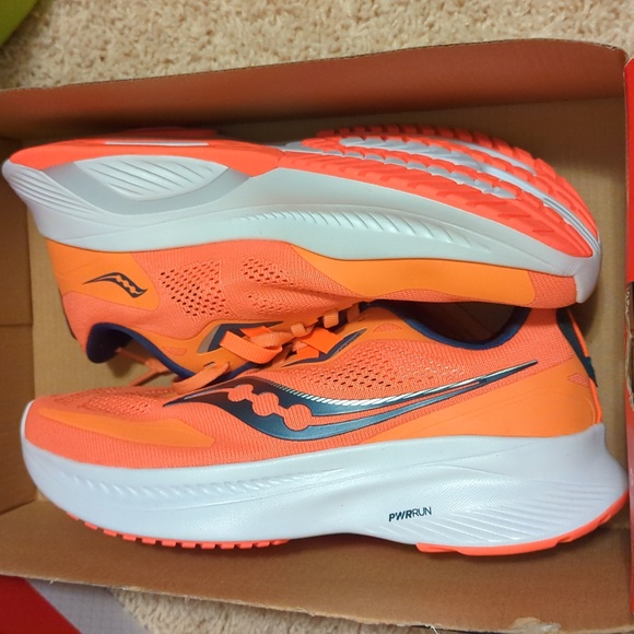 Women - Saucony Guide Running Shoes - sunstone night rose Size 8 Wide - Picture 5 of 5